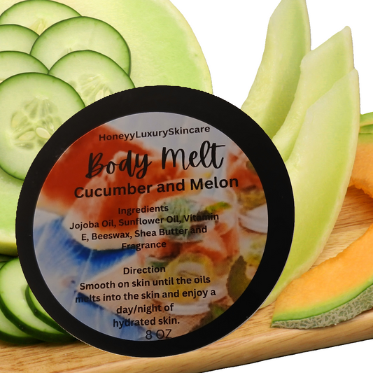 Cucumber & Melon Body Melt-Limited Time