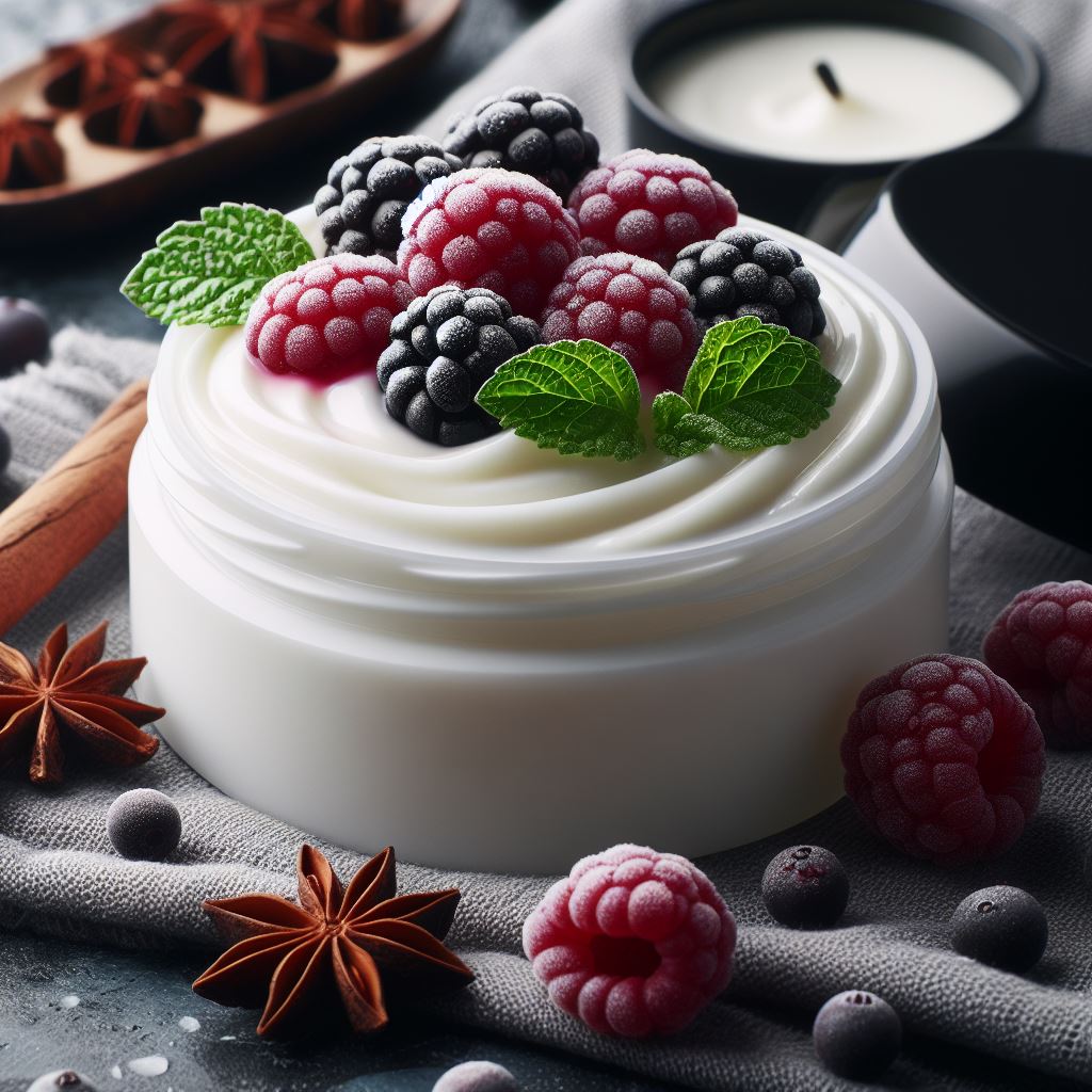 Step into a world of indulgence and luxury with our Black Raspberry & Vanilla body butter. Envelop your skin in the rich, velvety texture of this decadent blend, crafted to nourish and hydrate while leaving behind a captivating aroma. Succulent black raspberries mingle with the creamy sweetness of vanilla leaving your skin feeling silky smooth and irresistibly soft.